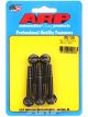ARP Bolts Hex Head Steel Black 6mm x 1.0 RH Thread 45mm UHL Qty 5