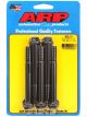 ARP Bolts Hex Head Steel Black 10mm x 1.25 RH Thread 90mm UHL Qty 5
