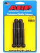 ARP Bolts 12Pt Head Steel Black 8mm x 1.25 RH Thread 80mm UHL Qty 5