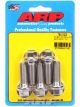 ARP Bolts S/S Hex Head 12mm x 1.50 Thread 35mm Length Qty 5