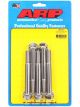 ARP Bolts S/S Hex Head 12mm x 1.50 Thread 100mm Length Qty 5