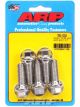 ARP Bolts S/S Hex Head 12mm x 1.75 Thread 35mm Length Qty 5