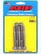 ARP Bolts 12Pt Head Stainless 8mm x 1.25 RH Thread 75mm UHL Qty 5