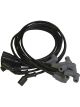 MSD Spark Plug Wire Super Conductor 8.5mm Black 90 Chevy 5.7L Set (MSD-32153)