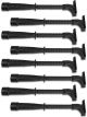 MSD Hemi Tube - Replacement Black Qty 8
