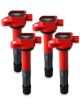 MSD Ignition Coil Blaster Style Red For Acura For Honda 2.4L Qty 4 (MSD-82194)