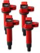 MSD Ignition Coil Blaster Style Square Red For Lexus/Toyota 4.7L Qty(MSD-82218)