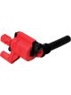 MSD Ignition Coil Blaster Square Hei Red