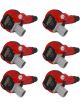 MSD Ignition Coil Direct Replace Red Grey Connector Ford 3.5L Qty 6