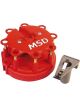 MSD Distributor Cap and Rotor Kit Terminal Clamp-Down Duraspark V8