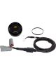 AEM X-Series Digital AEMnet Can Bus Gauge Black Bezel