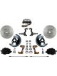 Leed Front Disc Brake Conversion Kit Cross Drilled 279mm Dia.