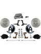 Leed Front Disc Brake Conversion Kit Cross Drilled 279mm Dia.