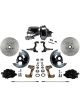 Leed Front Disc Brake Conversion Kit Cross Drilled 279mm Dia.