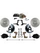 Leed Front Disc Brake Conversion Kit Cross Drilled 279mm Dia.