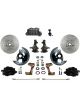 Leed Front Disc Brake Conversion Kit Cross Drilled 279mm Dia.