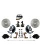 Leed Front Disc Brake Conversion Kit Cross Drilled 279mm Dia.