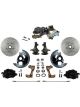 Leed Front Disc Brake Conversion Kit Cross Drilled 279mm Dia.