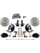 Leed Front Disc Brake Conversion Kit Cross Drilled 279mm Dia.