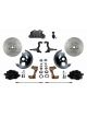 Leed Front Disc Brake Conversion Kit Cross Drilled 279mm Dia.
