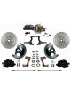 Leed Front Disc Brake Conversion Kit Cross Drilled 279mm Dia.