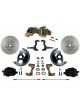 Leed Front Disc Brake Conversion Kit Cross Drilled 279mm Dia.