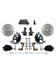 Leed Front Disc Brake Conversion Kit Cross Drilled 279mm Dia.