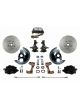 Leed Front Disc Brake Conversion Kit Cross Drilled 279mm Dia.