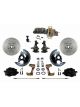 Leed Front Disc Brake Conversion Kit Cross Drilled 279mm Dia.