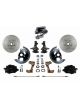 Leed Front Disc Brake Conversion Kit Cross Drilled 279mm Dia.