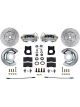 Leed Front Disc Brake Conversion Kit Cross Drilled 287mm Dia.