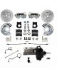 Leed Front Disc Brake Conversion Kit Cross Drilled 287mm Dia.