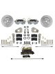 Leed Front Disc Brake Conversion Kit Cross Drilled 287mm Dia.