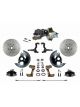 Leed Front Disc Brake Conversion Kit Cross Drilled 279mm Dia.