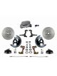 Leed Front Disc Brake Conversion Kit Cross Drilled 279mm Dia.