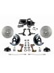 Leed Front Disc Brake Conversion Kit Cross Drilled 279mm Dia.