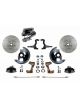 Leed Front Disc Brake Conversion Kit Cross Drilled 279mm Dia.