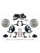 Leed Front Disc Brake Conversion Kit Cross Drilled 279mm Dia.
