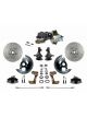 Leed Front Disc Brake Conversion Kit Cross Drilled 279mm Dia.