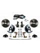 Leed Front Disc Brake Conversion Kit Solid surface 279mm Dia.