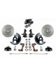 Leed Front Disc Brake Conversion Kit Cross Drilled 279mm Dia.