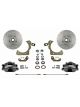 Leed Front Disc Brake Conversion Kit Cross-Drilled 279mm Dia.