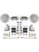 Leed Front Disc Brake Conversion Kit Cross Drilled 287mm Dia.
