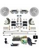 Leed Front Disc Brake Conversion Kit Cross Drilled 287mm Dia.
