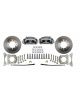 Leed Front Disc Brake Conversion Kit-Knuckle Mount 66-75 Ford Bronco