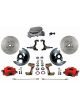 Leed Front Disc Brake Conversion Kit Cross Drilled 279mm Dia.