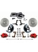 Leed Front Disc Brake Conversion Kit Cross Drilled 279mm Dia.