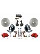 Leed Front Disc Brake Conversion Kit Cross Drilled 279mm Dia.