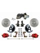 Leed Front Disc Brake Conversion Kit Cross Drilled 279mm Dia.