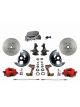 Leed Front Disc Brake Conversion Kit Cross Drilled 279mm Dia.